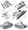 First to Fight PL115 Hotchkiss H38 Z Armatą SA18 1/72